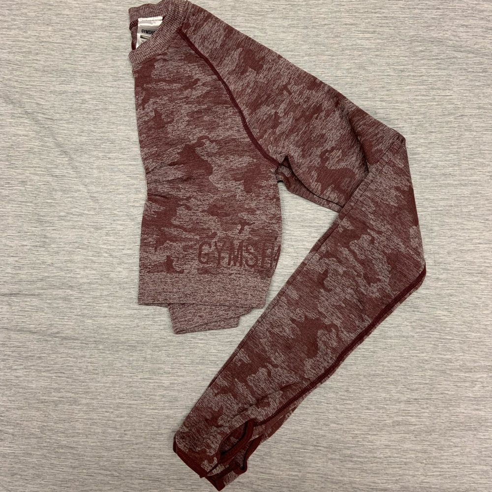 Gymshark long sleeve crop